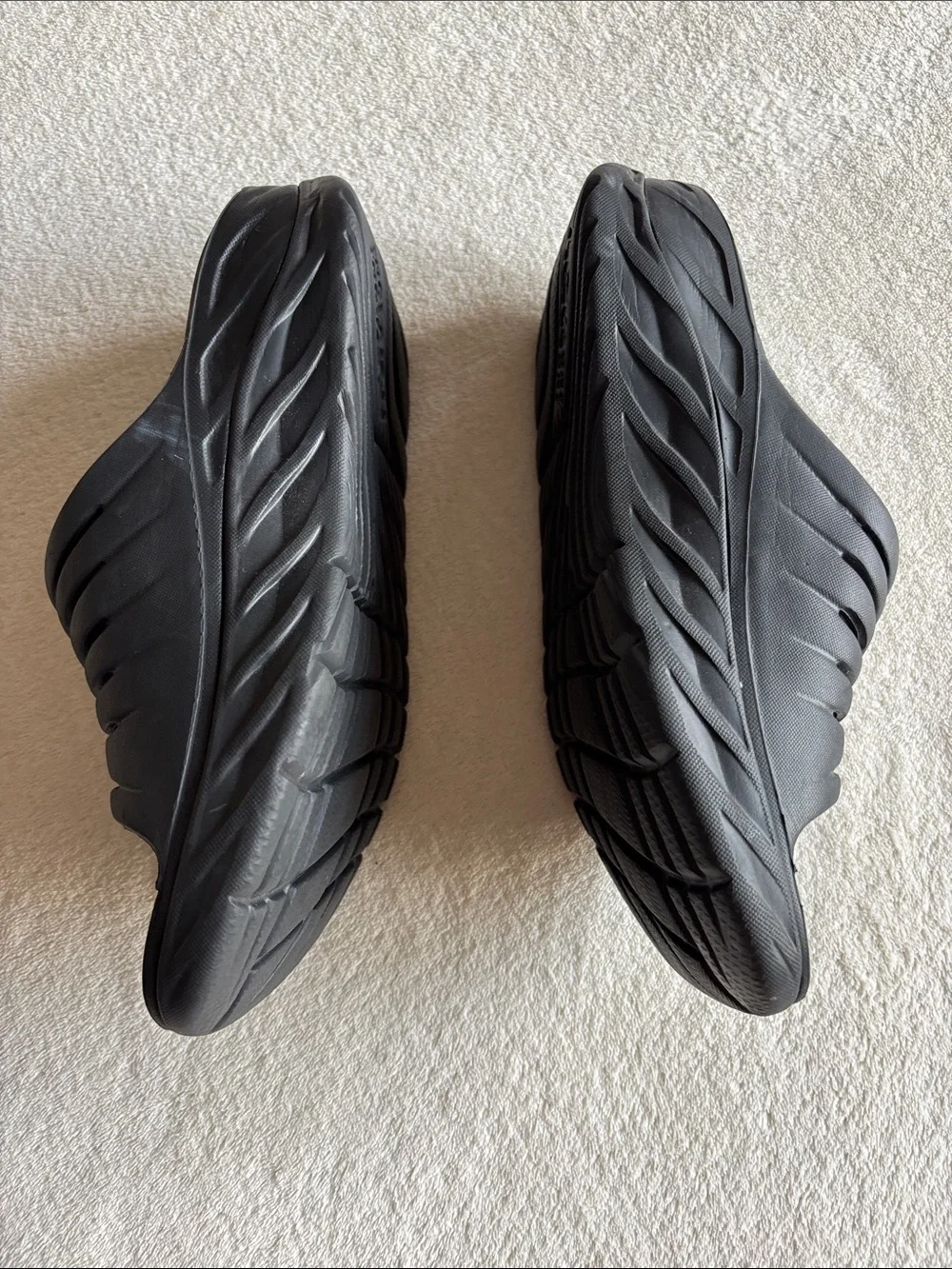 HOKA Ora Recovery Slides sandals black Mens 9